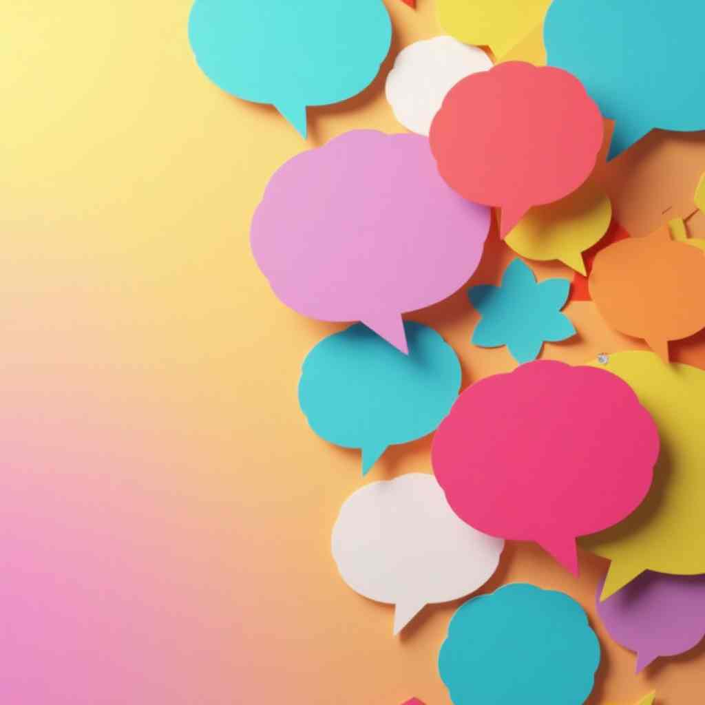 Colorful origami dialog bubbles vector templates design